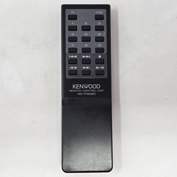 OEM KENWOOD RC-P3020 REMOTE SINGLE DISC CD PLAYER MODELS DP1520 DP302 TESTED - Picture 1 of 2